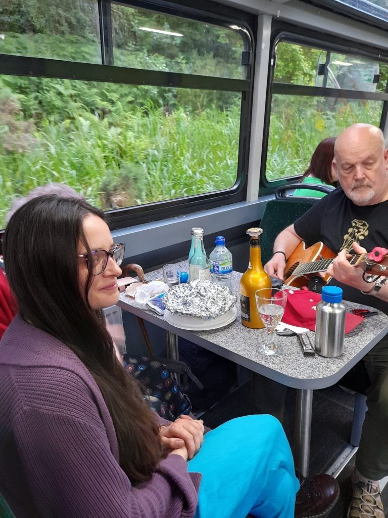 Jim getting things going. Every song must have a chorus. It's in the rules.